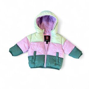 Swiss Tech Toddler Heavyweight Puffer Jacket – Size 12M
